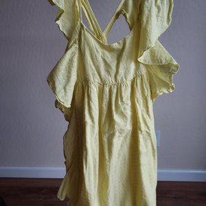 Girls Yellow Summer Dress